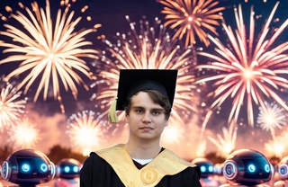 Wonderful dream comes true: Stepan Dergachyov enters the new year with the Ph. D.!